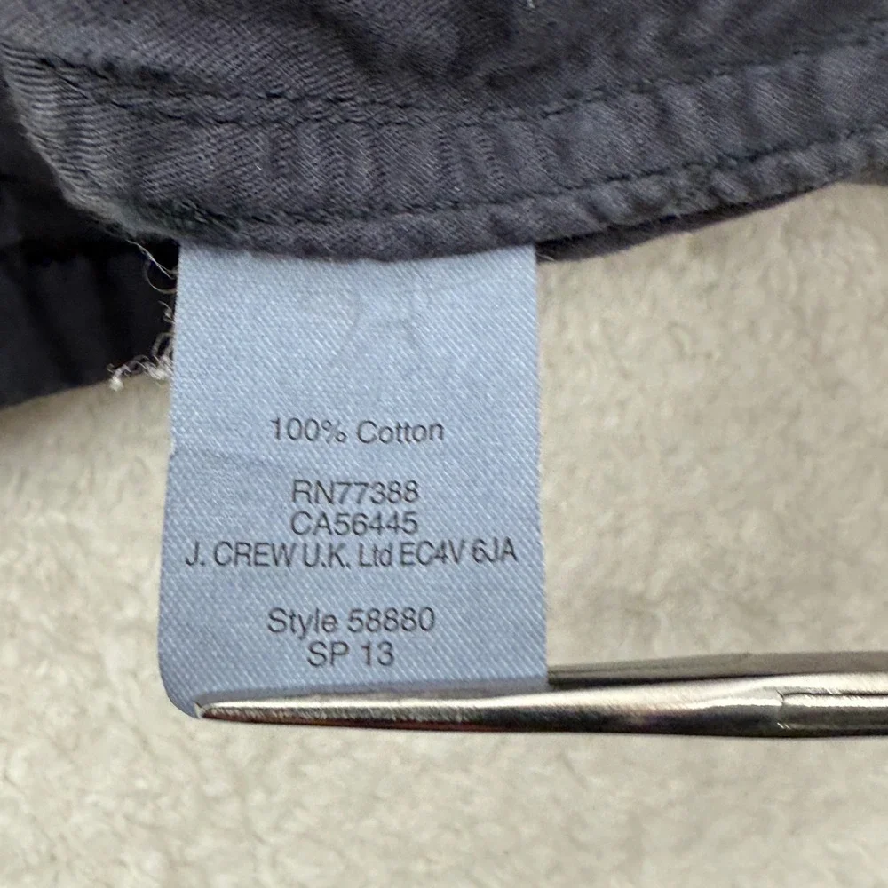 J. Crew Men's Washed Worn Authentic Vintage Style Broken In Jacket Size‎ L